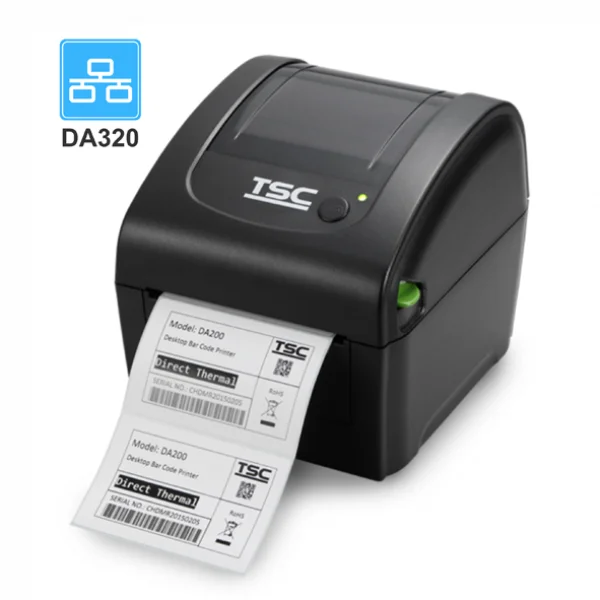 TSC DA320 galda tiešās termodrukāšanas printeris (300 dpi, tīkls)