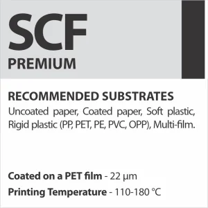 SCF PREMIUM kodēšanas folija